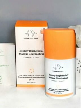 Drunk Elephant Bouncy Brightfacial Brightening Mask 50mL *BNIB